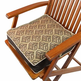 Aberto Design Cojín YM1132 Multicolor 42 x 42 cm